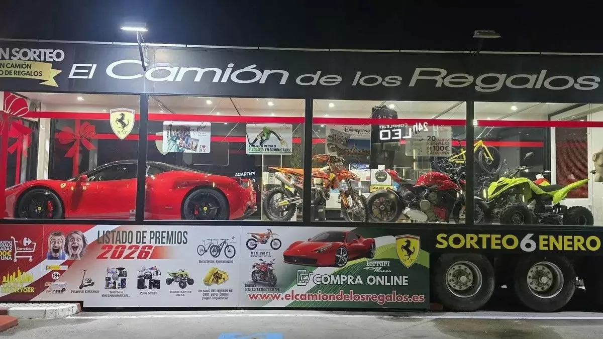 Roban la caja fuerte con el dinero y las papeletas del rifa del 'Camión de los Regalos' en Monesterio