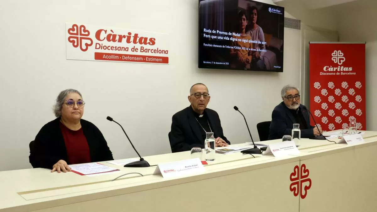 El 15% de población de la diócesis de Barcelona, en pobreza severa tras los gastos de la alojamiento