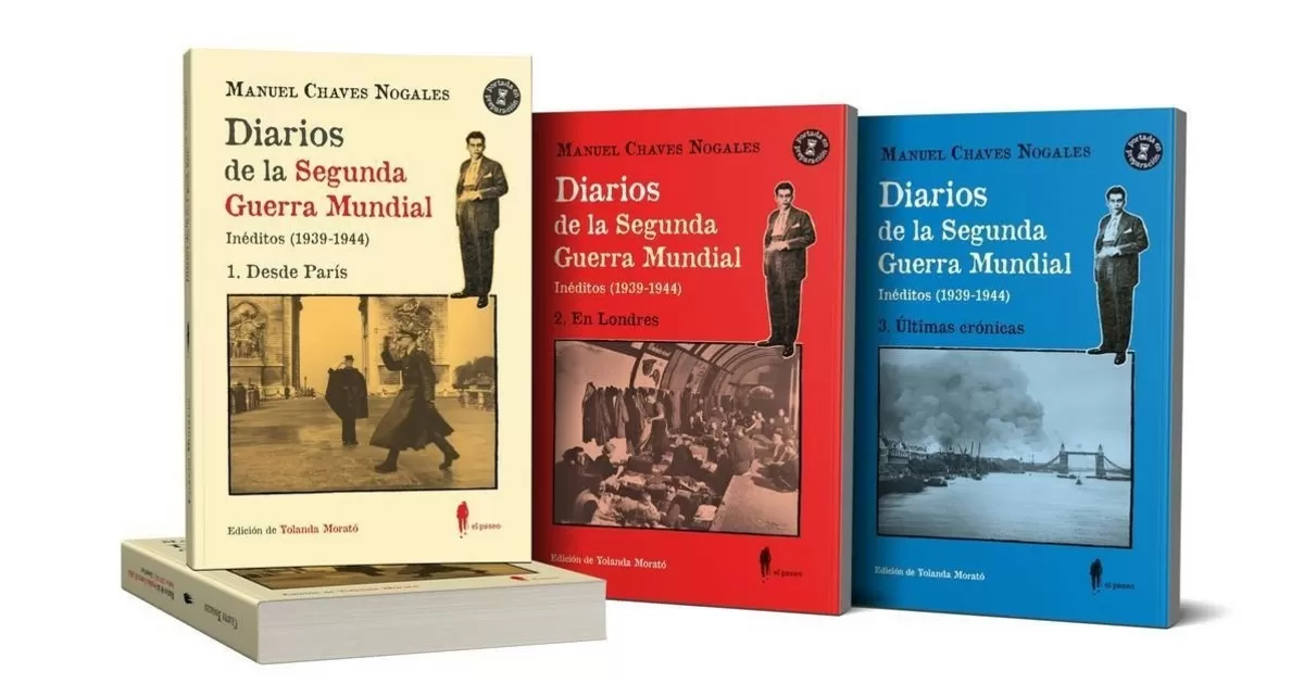 Publican artículos inéditos del periodista español Manuel Chaves Nogales sobre la Segunda conflagración