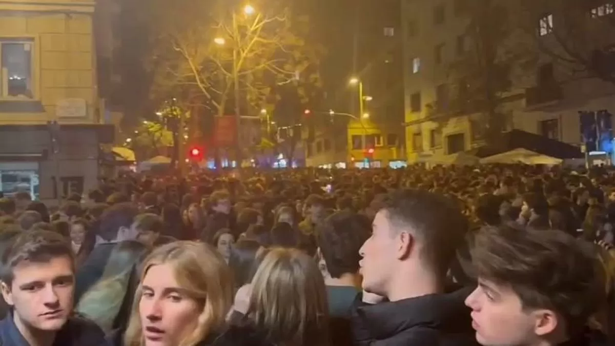 Súpers cerrados, baños en la calle y tráfico cortado; la farra navideña de Mandri se hace oficial