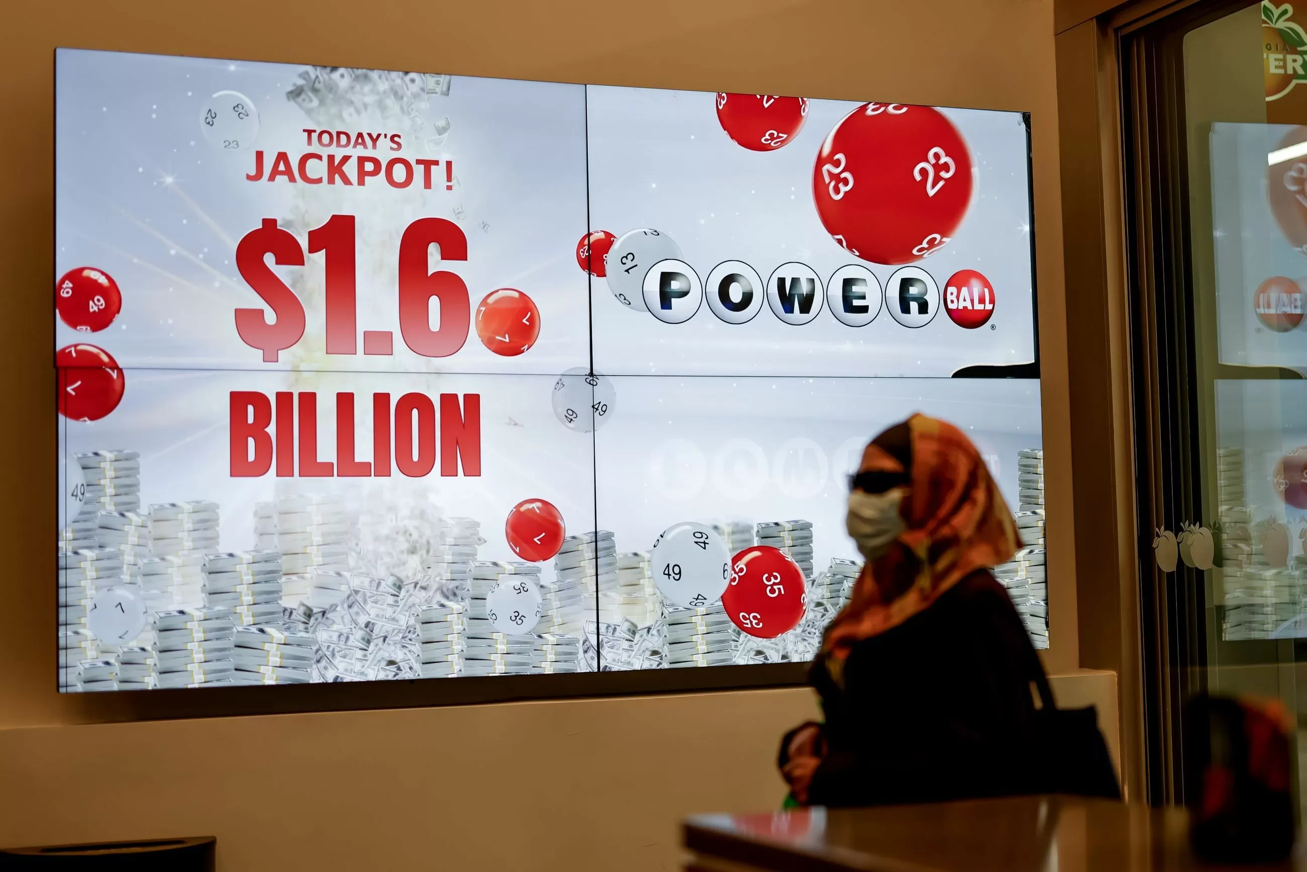 Un único ganador de la lotería navideña de EEUU se lleva 1.800 millones, el dos mayor premio de la historia