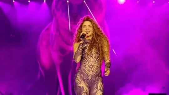 El meneo de Shakira en su recital fue tendencia en redes