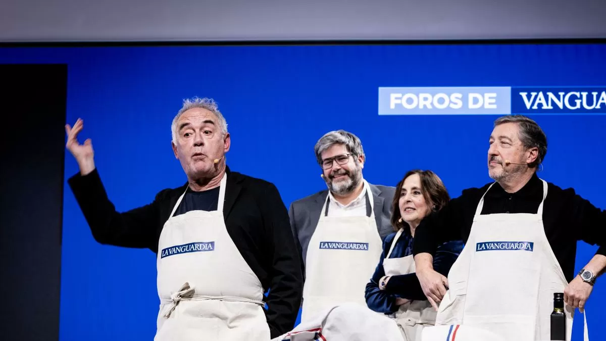 Ferran Adrià y Joan arrecife reivindican la excelencia de la gastronomía catalana