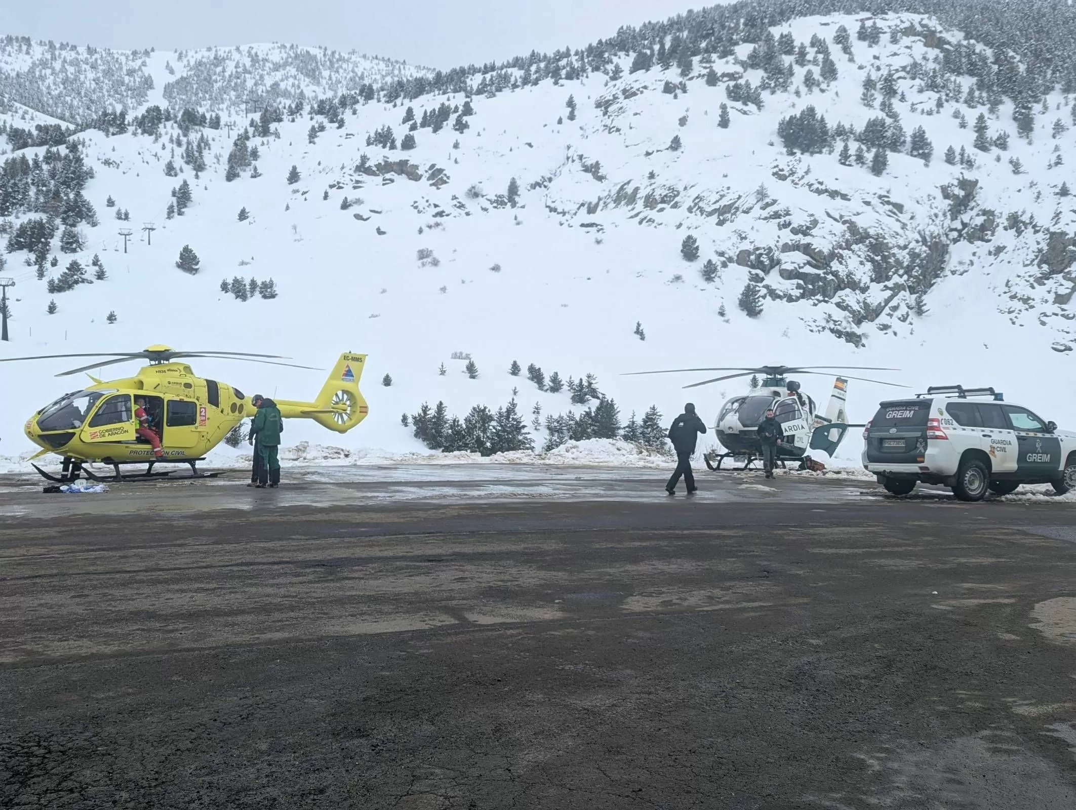 Muere el segundo joven atrapado por el alud en Benasque