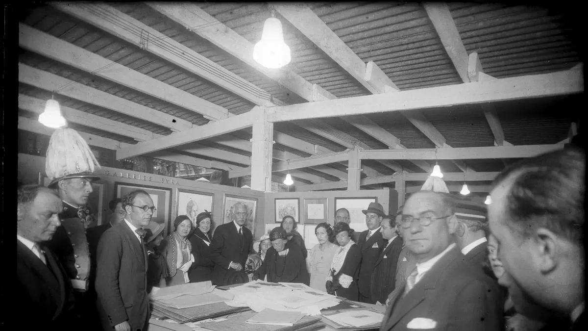 En 1932 se celebró por vez primera la Fira del Dibuix