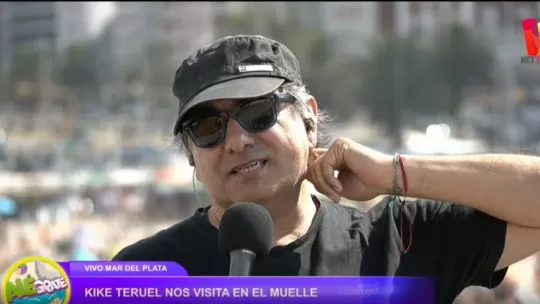 peculiar de 'Alégrate el verano': Kike Teruel no descartó volver a 'Los Nocheros' y aseguró que "pensaría en una despedida nochera"