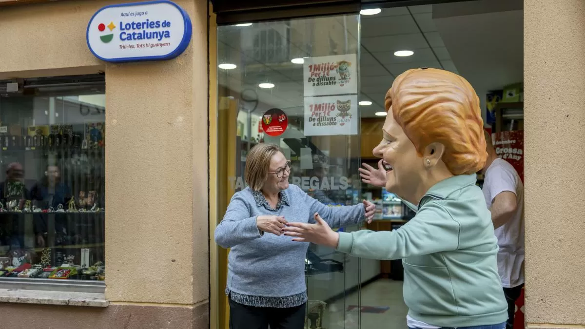 La Grossa de Cap d’Any viaja con 7 millones achaparrado el brazo a El Vendrell