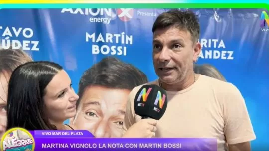 especial de 'Alégrate el verano': Martín Bossi contó sus pretensiones para enamorarse y reveló que le "encantaría" ser padre