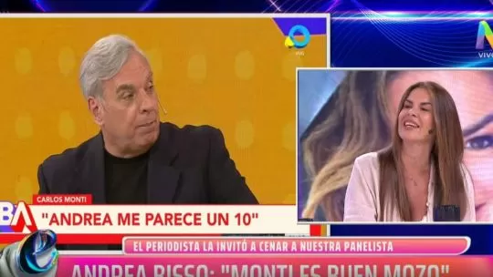 Exclusivo de 'Entrometidos': Andrea Bisso consideró "buen mozo" a Carlos Monti, que "el ternura puede comenzar" y espera su invitación