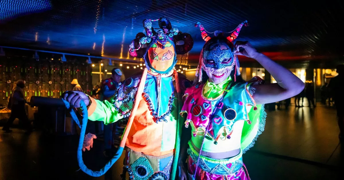 Con diablos y coplas, el Carnaval de Jujuy hizo cabriolear a Buenos Aires en el Palacio Libertadas