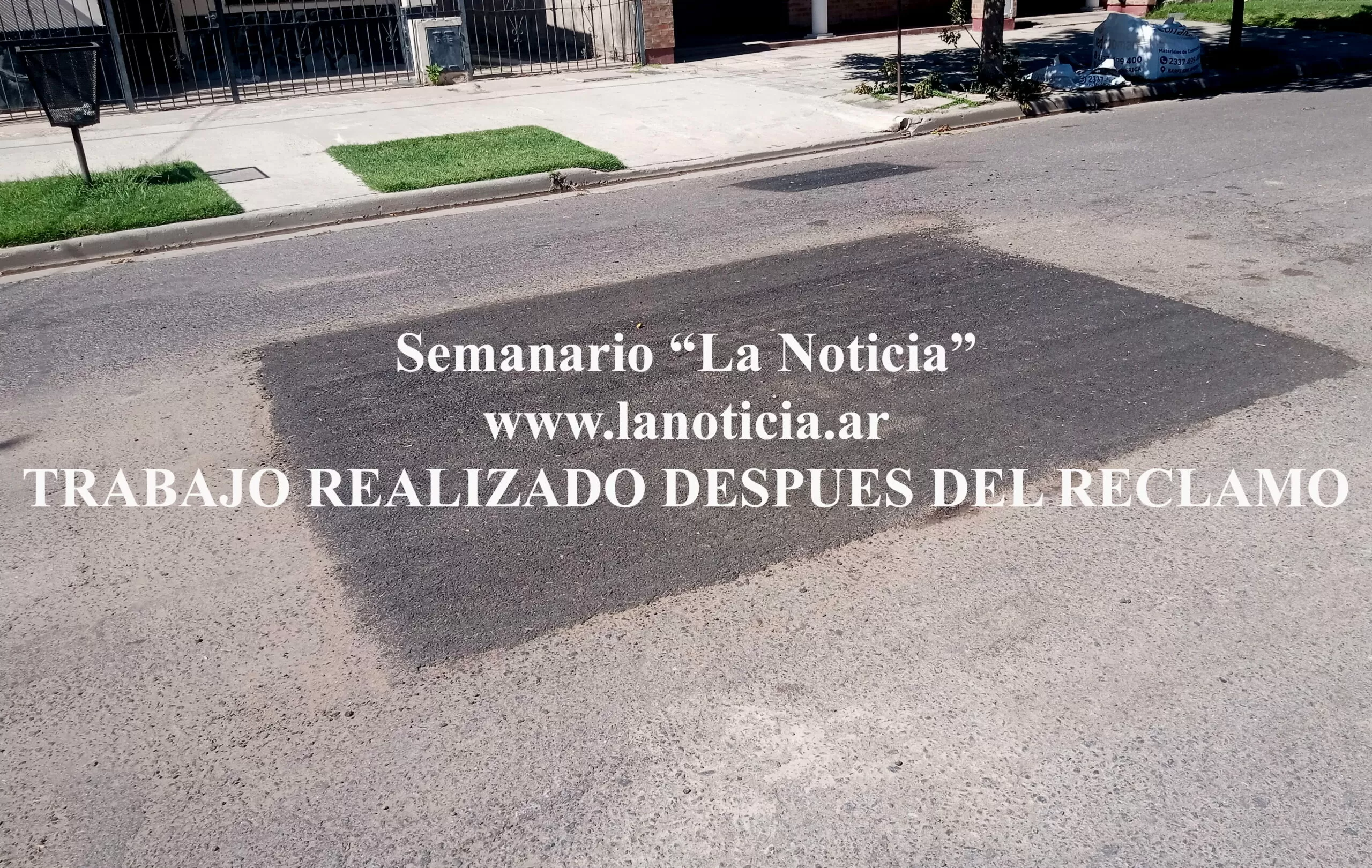 El Municipio de Rivadavia respondió al reclamo del Barrio Post Vía