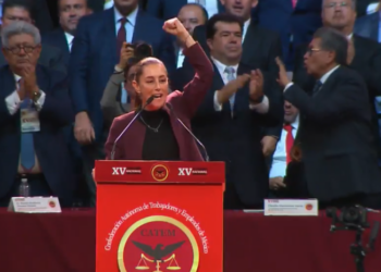 Desde Pedro Haces na CATEM, até os comitês e mariachis de Sheinbaum…