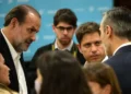 Acompañado por dirigentes de Milei, Susbielles respaldó la táctica de Kicillof respecto del RIGI