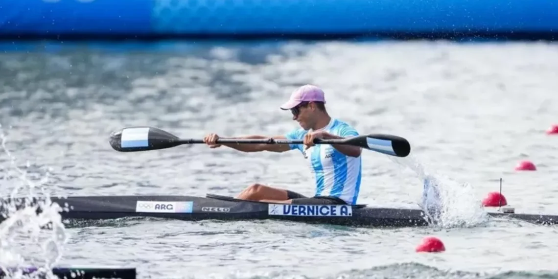 Agustín Vernice y Brenda Rojas se metieron en SEMIFINALES de Canotaje en los Juegos Olímpicos París 2024