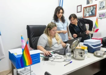 Se concretó una cabalgada de vacunación y testeo rápido en la Dirección de Diversidad