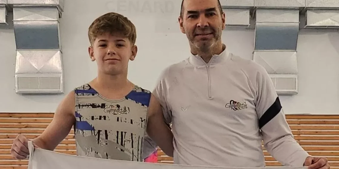 Felipe Bruni, joven promesa de la gimnasia artística, busca colaboración para su primer hispanoamericano