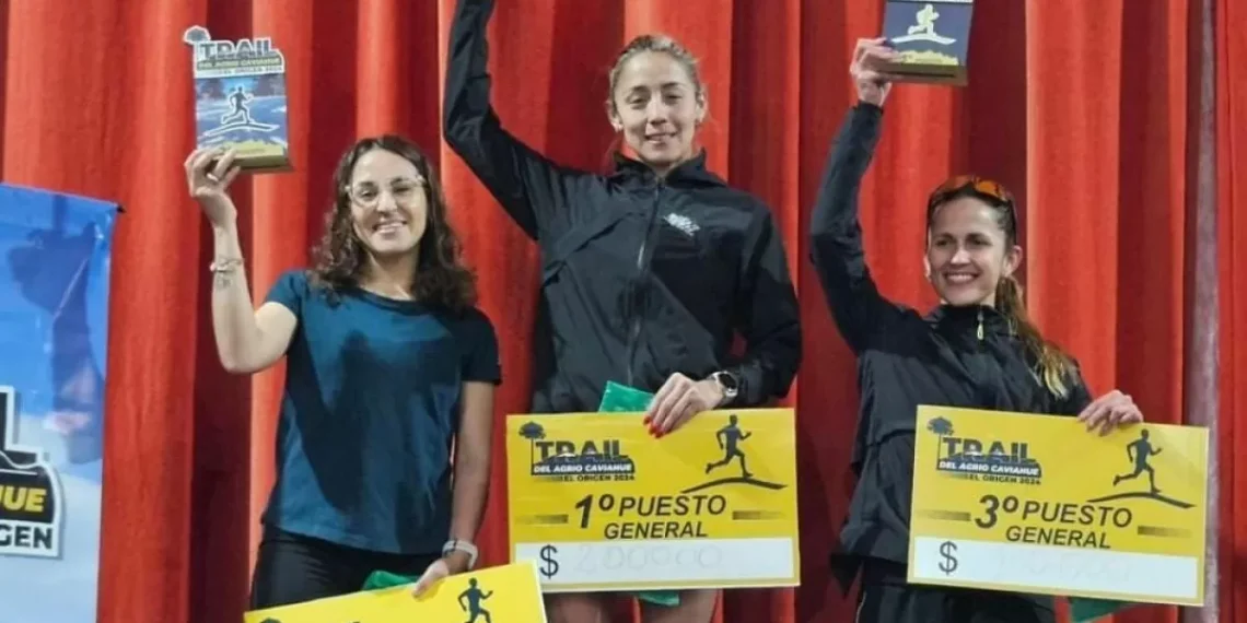 Vanina Nimis y Silvana Vallejos lograron podio en el Trail del Agrio