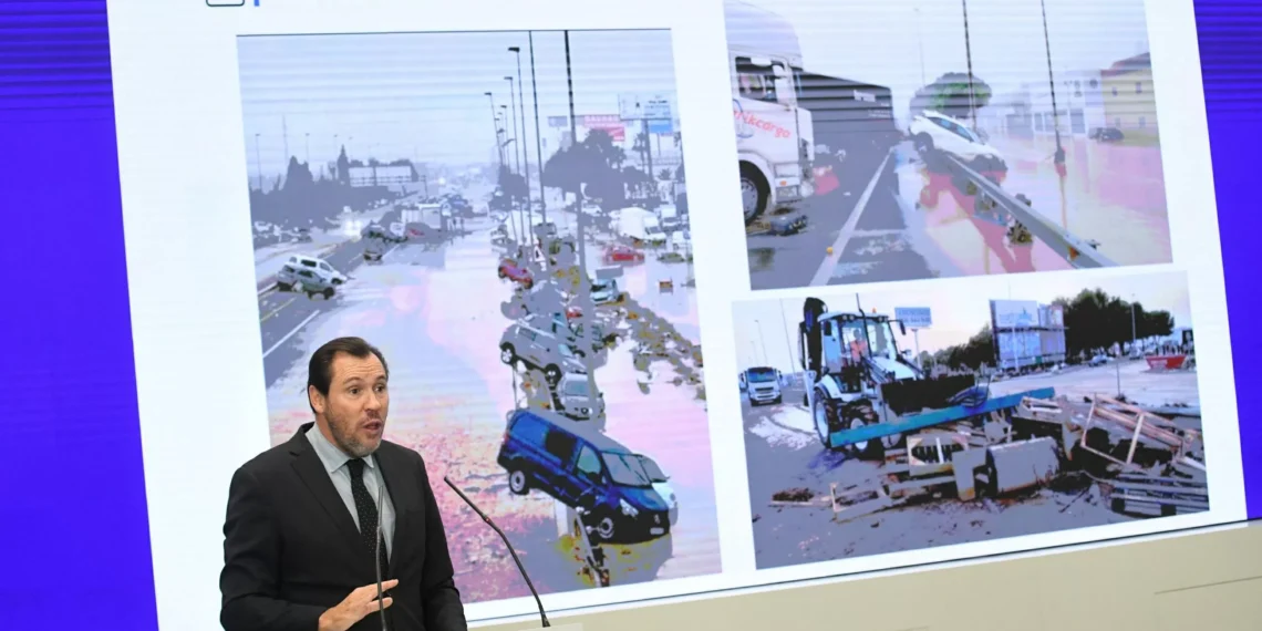 Óscar Puente anuncia que la alta velocidad a Valencia rozará cortada al menos tres semanas