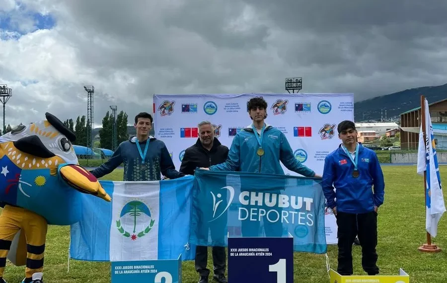 Medalla de cuartos para Tomas Reyes en los juegos Binacionales de la Araucanía