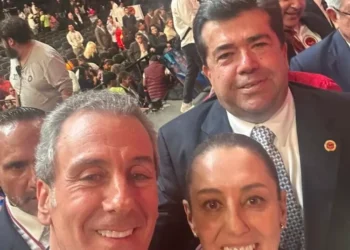 Congreso CATEM reúne a Claudia Sheinbaum y Pepe Chedraui.