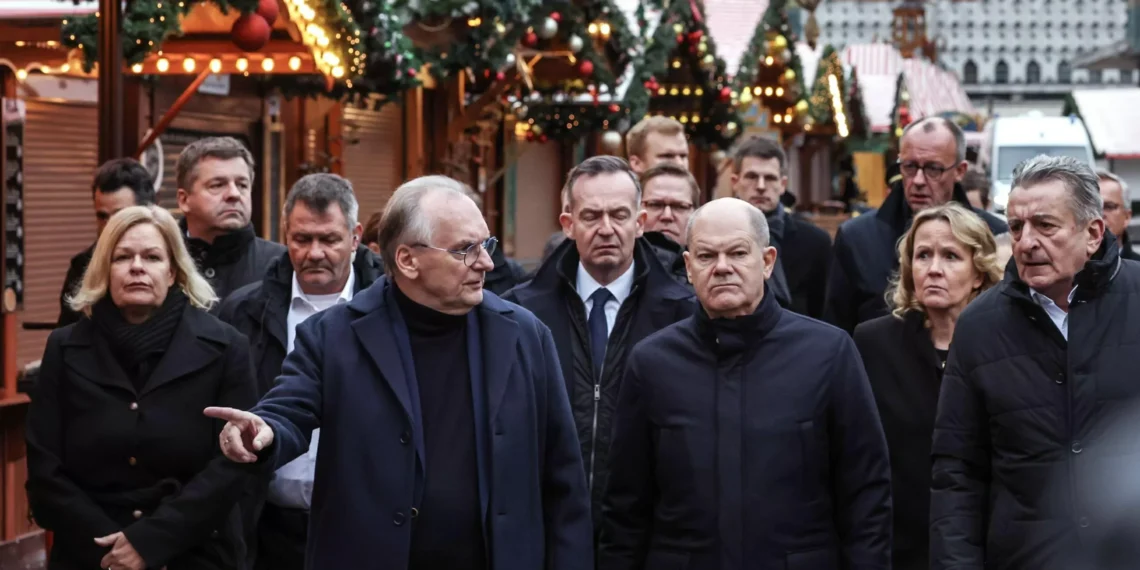 Dudas y duelo en Alemania tras el injusticia múltiple en el mercado navideño de Magdeburgo