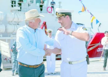 Othar recibió a la tripulación del buque búlgaro “Cyrill y Methodius” en su segunda encuentro a la ciudad