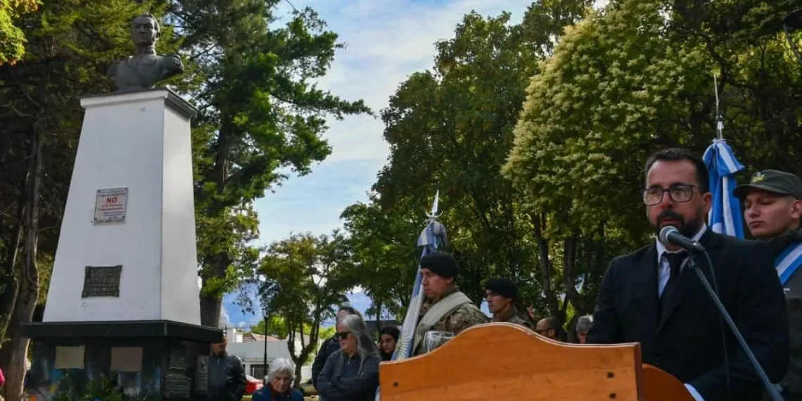 Taccetta en el 119° fecha: “Esquel sigue adelante, unida y trabajando por su futuro”