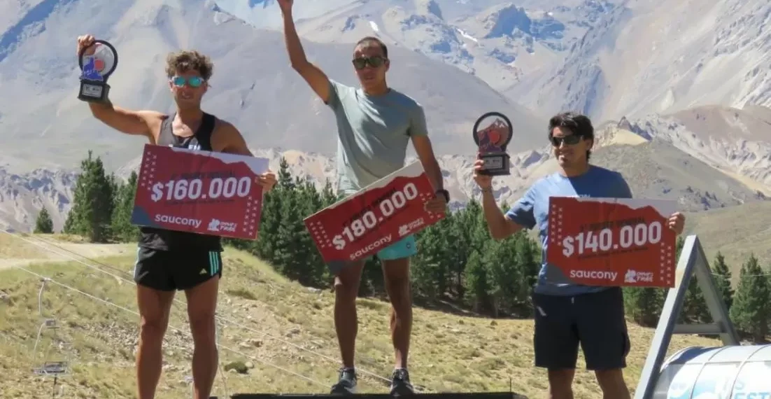 A pesar de salirse de órbita, Samuel Ayala logró un tercer puesto en Las Leñas