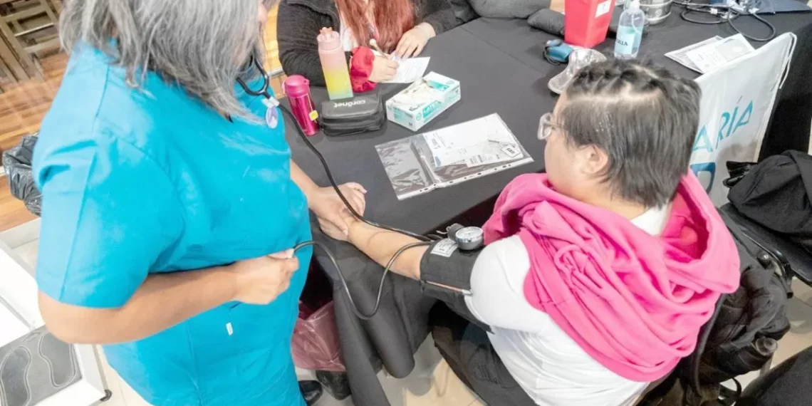 vigor: Más de 200 mujeres participaron de la masiva jornada de controles #HoyMeELIJO