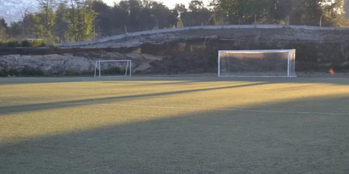La terna arbitral suspendió la marcha de partidos de Las Piedritas en el Andrés Martin