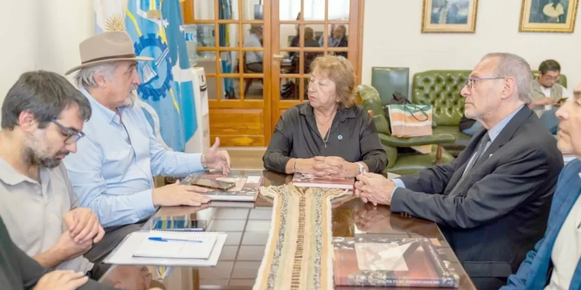 Othar mantuvo una reunión con el Director del Archivo abstracto de la Nación