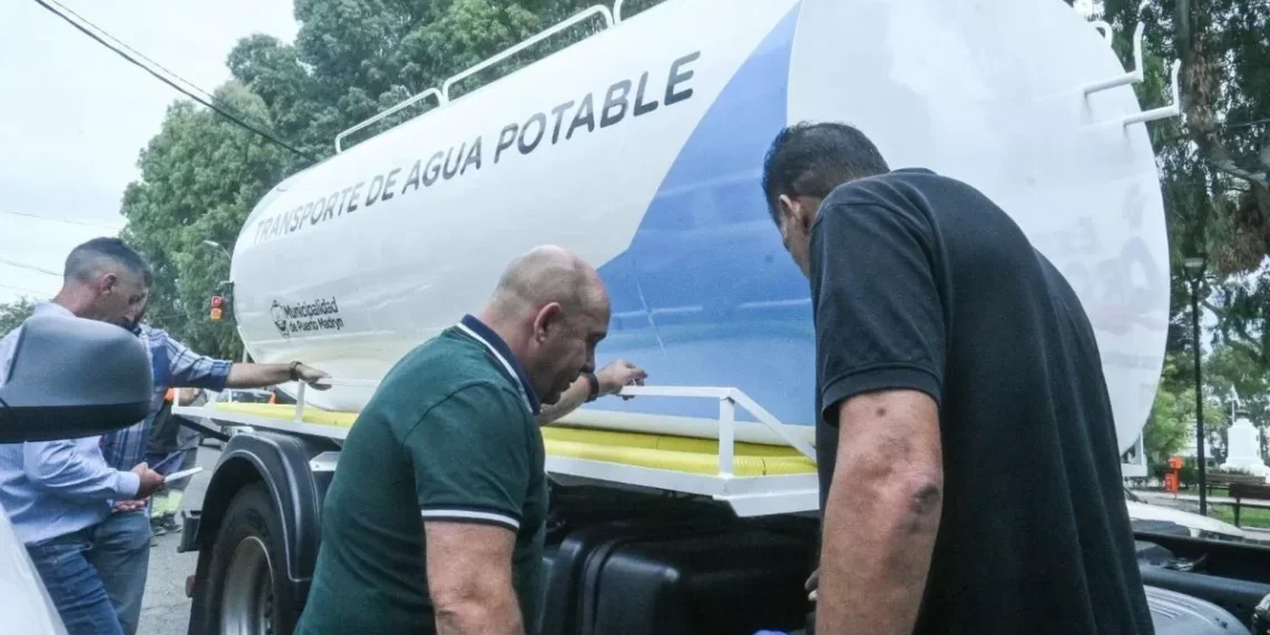 El parque automotor municipal de Madryn incorporó nuevos camiones