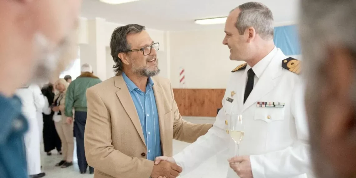 Rawson participó de la asunción del nuevo jefe de la sostén Almirante Zar