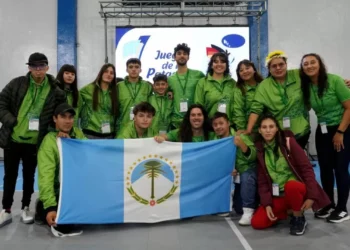 Milagros Torres la representante local en los nuevos Juegos de la Patagonia en zapatilla de mesa PCD