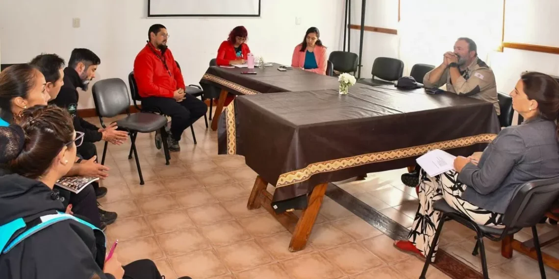 Se trabajó con la ecuanimidad sobre el plan de evacuación en Esquel en casos de emergencia