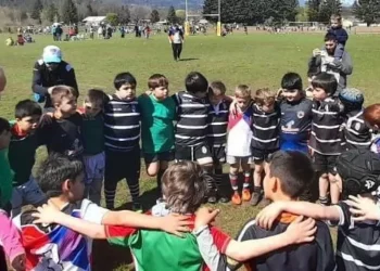 El rugby aniñado de la Unión de los Lagos del Sur se juega en cancha de Las Piedritas 