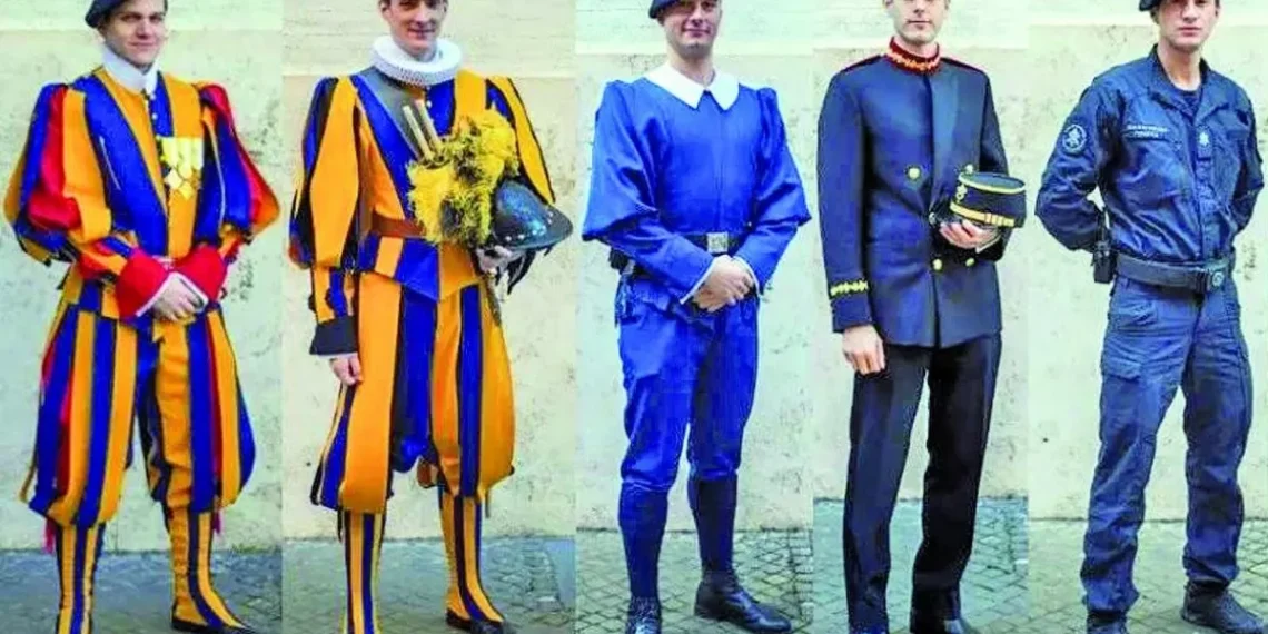 La municipal Suiza: quiénes son los soldados que custodian al Papa hace más de 500 años