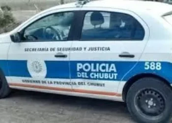 Aparatoso operativo cerca de pincho comisaría de Trelew por ladrones que habían entrado a pincho casa
