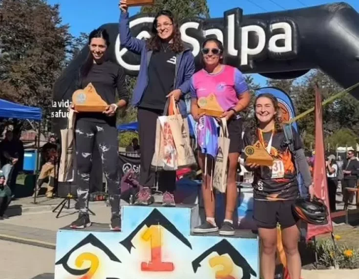 Gran paso de de Travesía de los Cerros en su la 14ª estampación