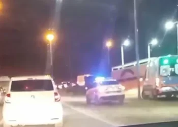 Descompensación en autobús generó demoras en el tránsito hacia zona norte