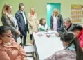 Rawson fortalece políticas de inclusión con el alfarería de braille y orientación y movilidad en el barrio Luis Vernet
