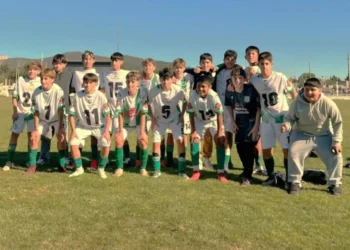 La sexta división de Las Piedritas buscan el consigna de campeón en el Andrés Martin