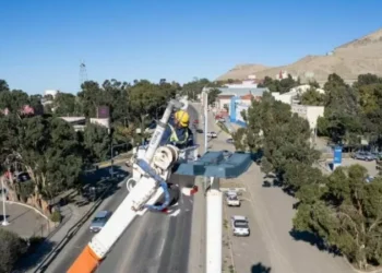 Reducción de calzada en Ruta 3 por recambio de luminarias