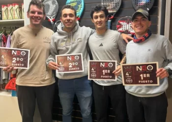 El pádel vibró nuevamente en Patagonia Padel con el justa Neo Tour, con campeones locales