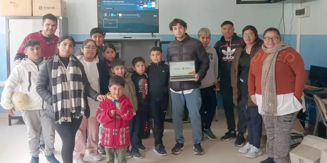 Chubut amplía su red de Salas de Tecnología Educativa con repetición nuevas instalaciones en Gastre y Blancuntre