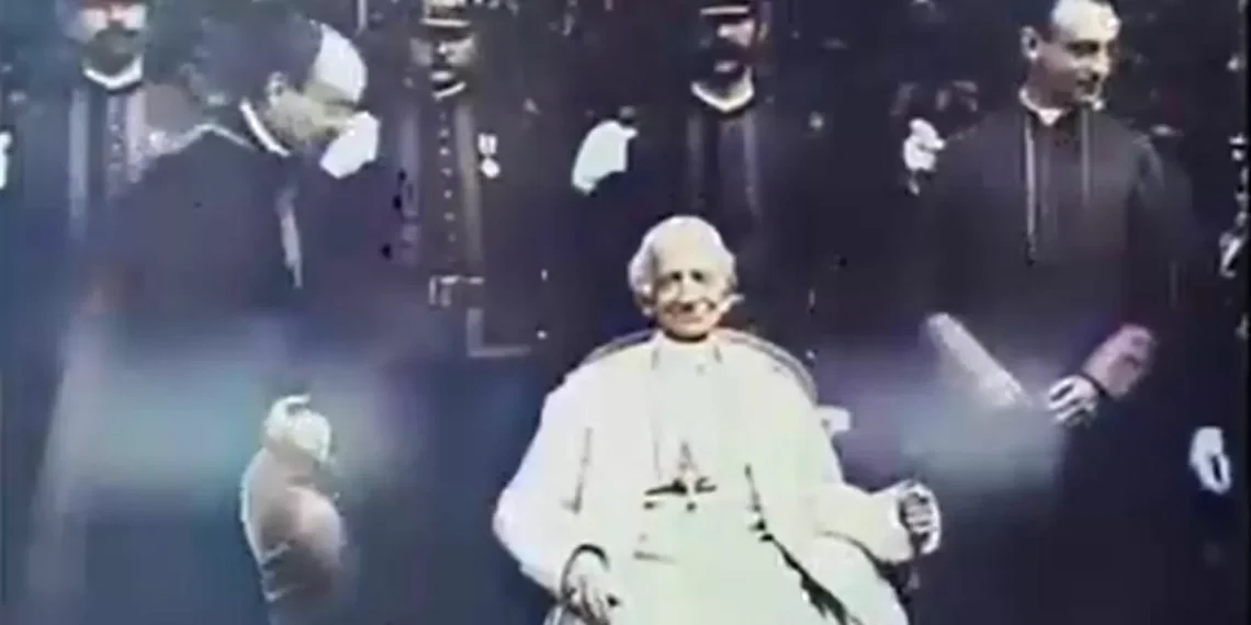 Imágenes inéditas del papa León XIII, pincho de las primeras personas grabadas en la biografía, resurgen tras la elección de León XIV