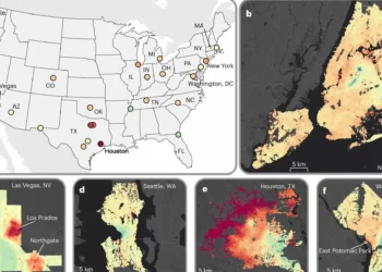 Las principales ciudades de EEUU se hunden, y a un ritmo preocupante
