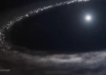 El telescopio James Webb confirma por primera momento agua congelada fuera del Sistema Solar