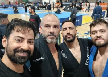 El Jiu Jitsu de Barracos Vla del club Coihues tuvo un destacada actuación en la Copa Cordillerana