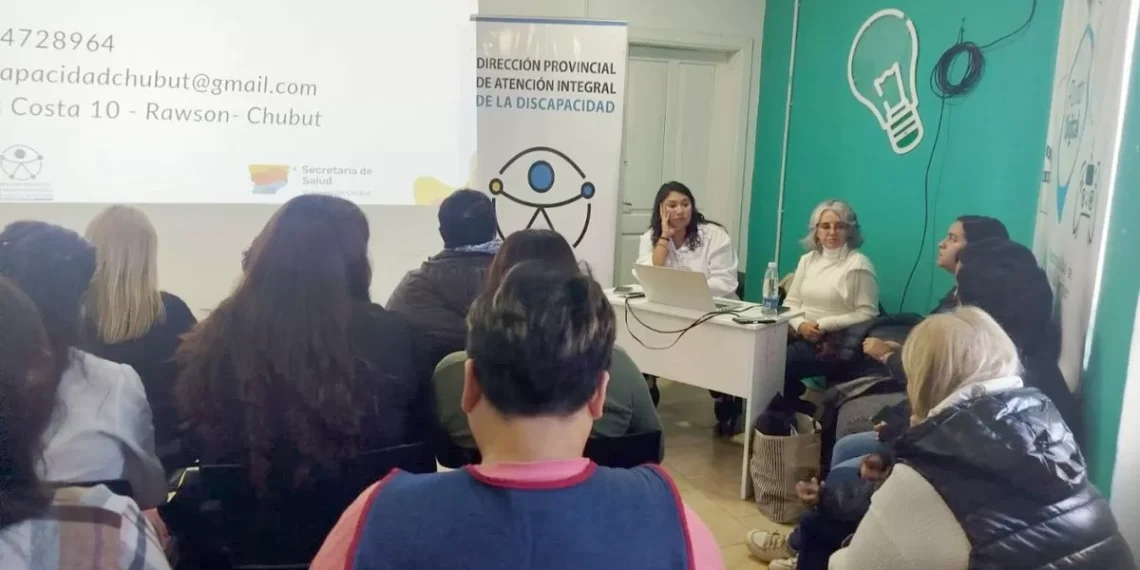 Amplia convocatoria tuvo en Río Senguer la capacitación sobre enfoque en Discapacidad